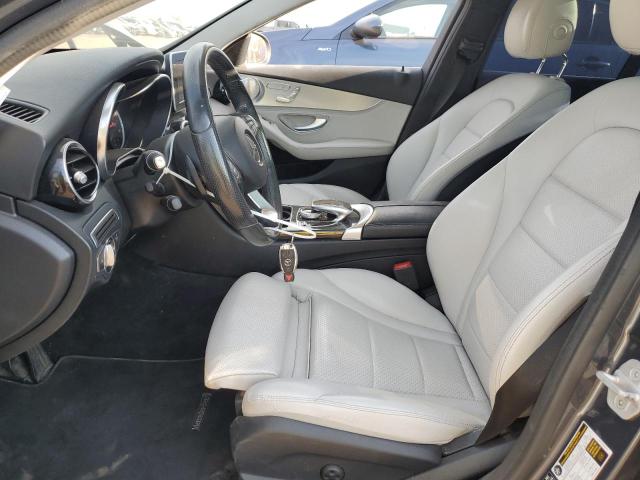 55SWF4KB7FU007177 - 2015 MERCEDES-BENZ C 300 4MATIC GRAY photo 7