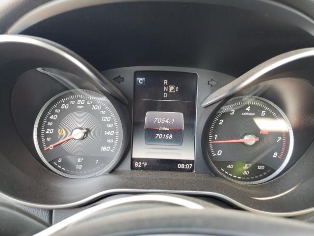 55SWF4KB7FU007177 - 2015 MERCEDES-BENZ C 300 4MATIC GRAY photo 9