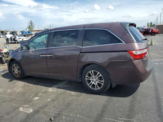 5FNRL5H67CB069164 - 2012 HONDA ODYSSEY EXL Burgund zdjęcie 2