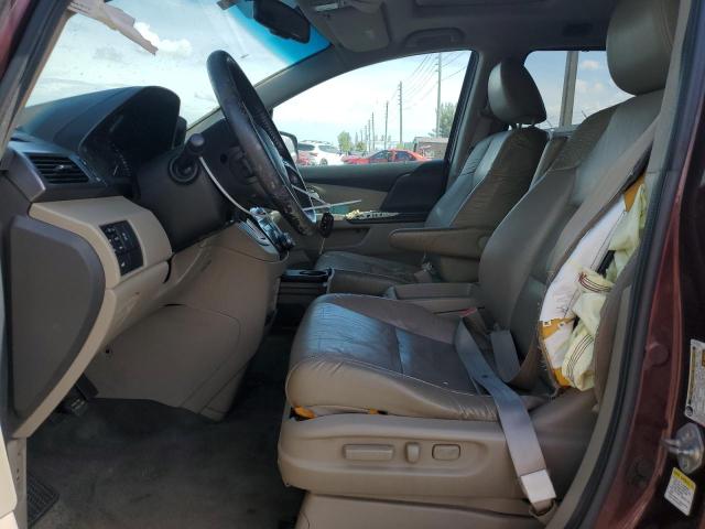 5FNRL5H67CB069164 - 2012 HONDA ODYSSEY EXL Burgund zdjęcie 7