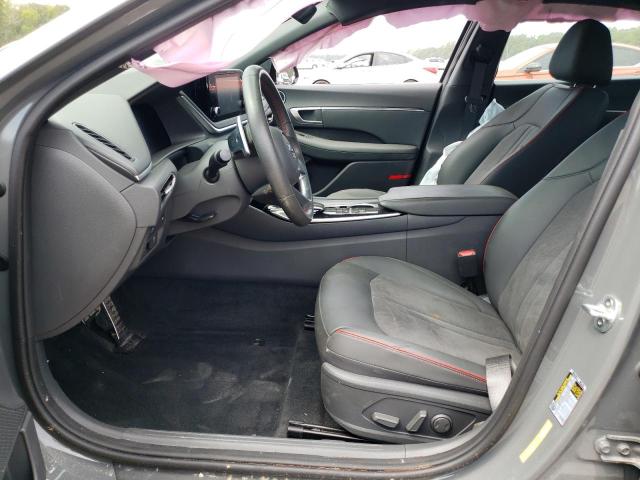 5NPEJ4J23MH108406 - 2021 HYUNDAI SONATA SEL PLUS GRAY photo 7