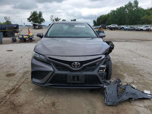 4T1G11BK2NU048613 - 2022 TOYOTA CAMRY SE GRAY photo 10