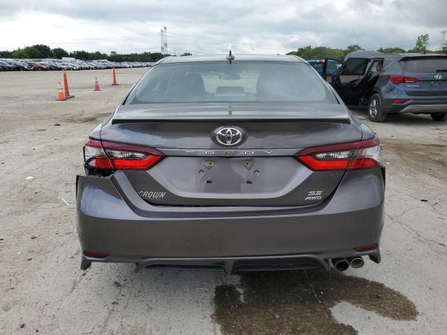 4T1G11BK2NU048613 - 2022 TOYOTA CAMRY SE GRAY photo 12