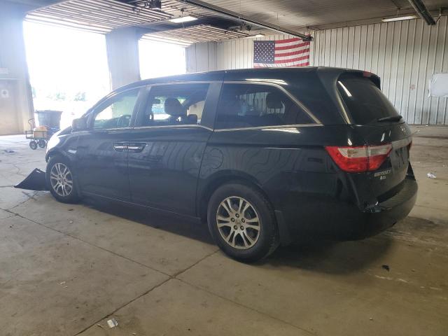 5FNRL5H60CB075808 - 2012 HONDA ODYSSEY EXL 黑色 照片 2
