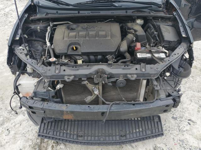 5YFBURHE0JP820328 - 2018 TOYOTA COROLLA L BLACK photo 11