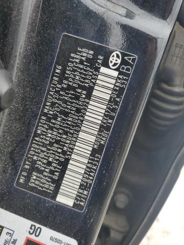 5YFBURHE0JP820328 - 2018 TOYOTA COROLLA L BLACK photo 12