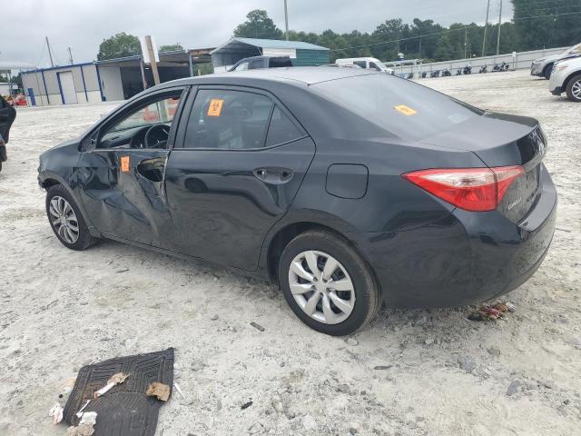 5YFBURHE0JP820328 - 2018 TOYOTA COROLLA L BLACK photo 2