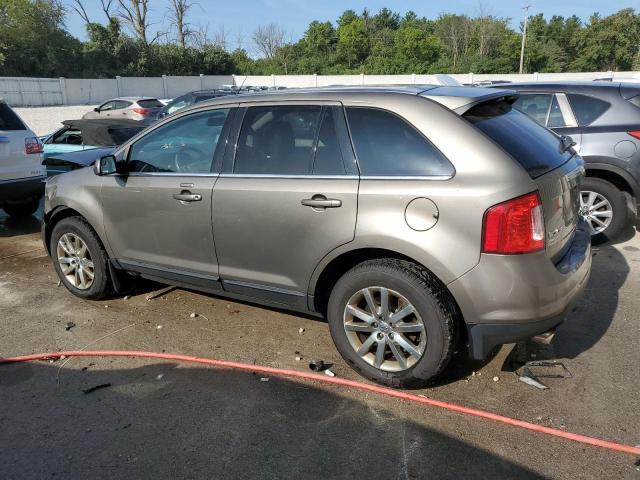 2FMDK4KC7DBA52526 - 2013 FORD EDGE LIMITED GRAY photo 2