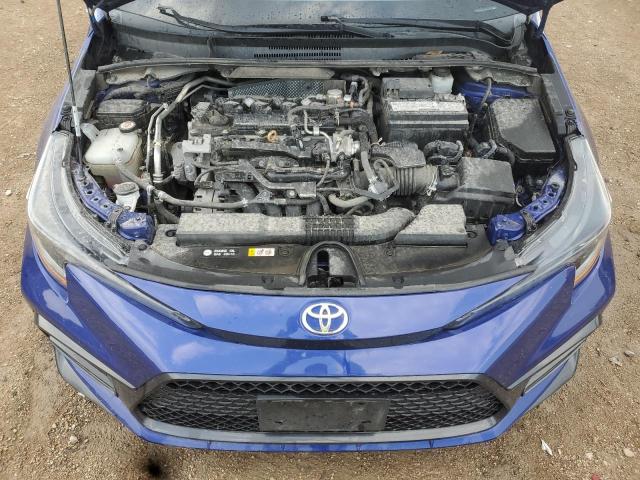 5YFS4MCE4NP101891 - 2022 TOYOTA COROLLA SE BLUE photo 11