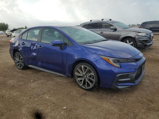 5YFS4MCE4NP101891 - 2022 TOYOTA COROLLA SE BLUE photo 4