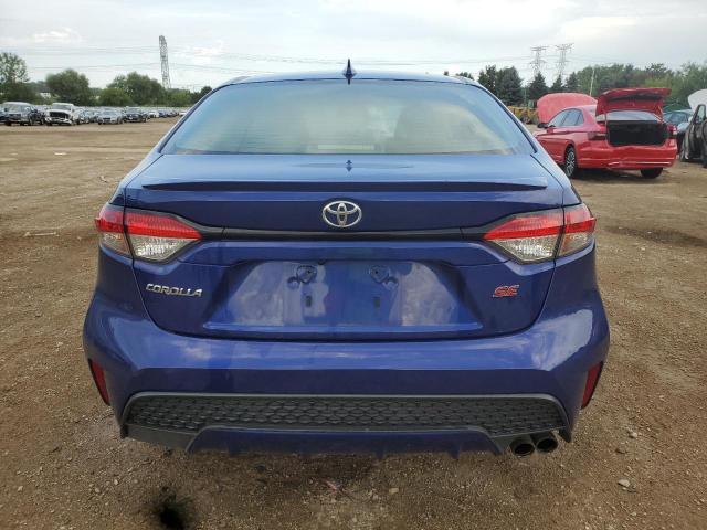 5YFS4MCE4NP101891 - 2022 TOYOTA COROLLA SE BLUE photo 6