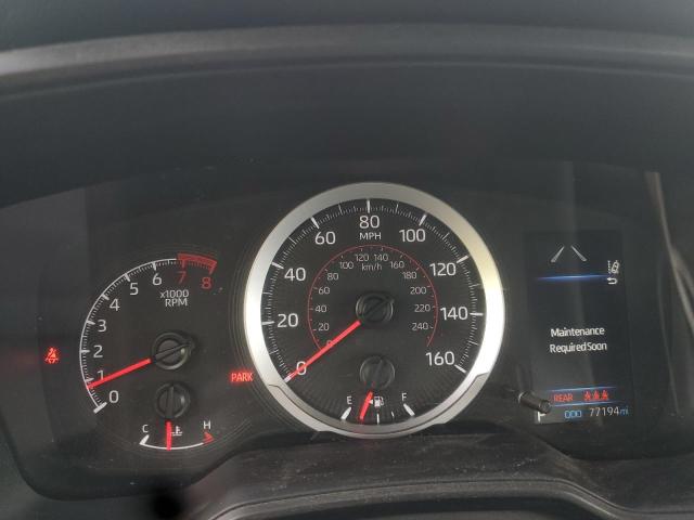 5YFS4MCE4NP101891 - 2022 TOYOTA COROLLA SE BLUE photo 9