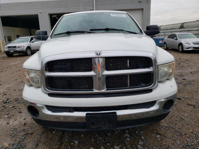 3D7KS28C15G730215 - 2005 DODGE RAM 2500 ST WHITE photo 5