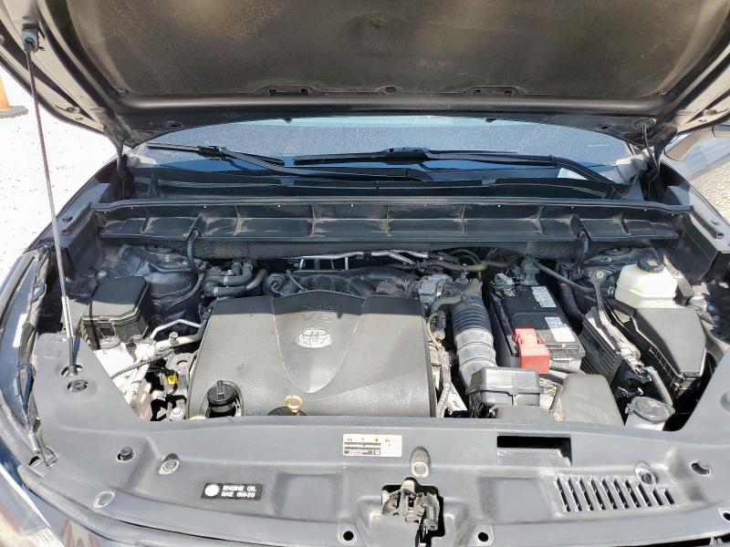 5TDGZRAH8MS065808 - 2021 TOYOTA HIGHLANDER XLE Մոխրագույն լուսանկար 12