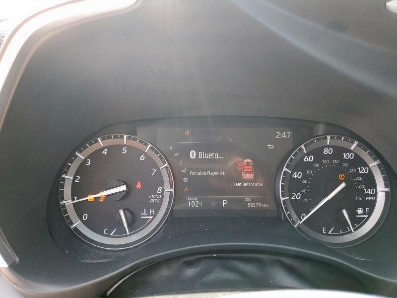 5TDGZRAH8MS065808 - 2021 TOYOTA HIGHLANDER XLE Մոխրագույն լուսանկար 9