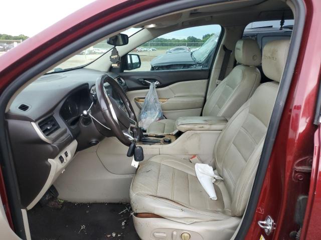 1GKKNPLS6HZ187370 - 2017 GMC ACADIA DENALI წითელი ფოტო 7