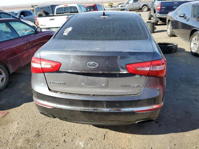 KNALN4D71E5152471 - 2014 KIA CADENZA PREMIUM GRAY photo 6