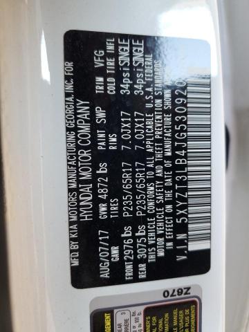 5XYZT3LB4JG530920 - 2018 HYUNDAI SANTA FE SPORT Սպիտակ լուսանկար 13