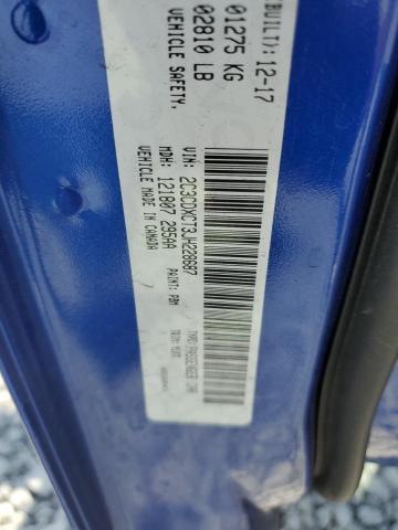 2C3CDXCT3JH228687 - 2018 DODGE CHARGER R/T Көк фото 12