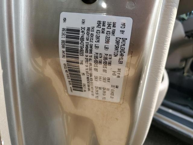 3C4FY48B43T648223 - 2003 CHRYSLER PT CRUISER CLASSIC 棕色 照片 12