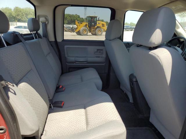 1D7HE38K89S782681 - 2009 DODGE DAKOTA SXT RED photo 10