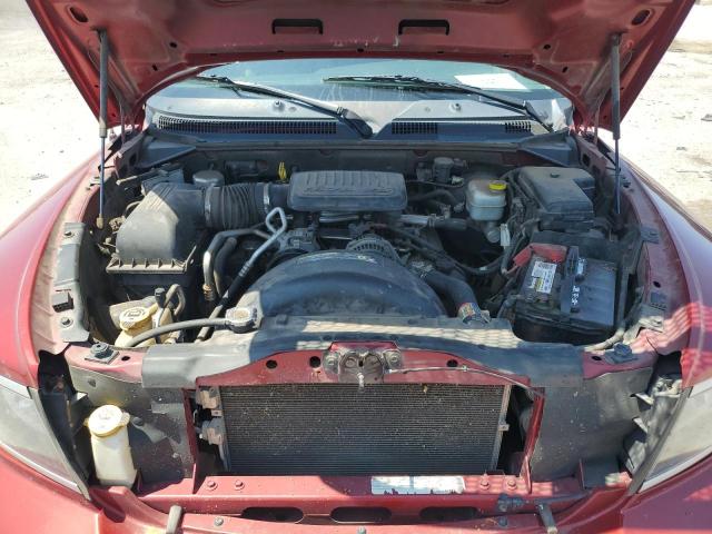 1D7HE38K89S782681 - 2009 DODGE DAKOTA SXT RED photo 11