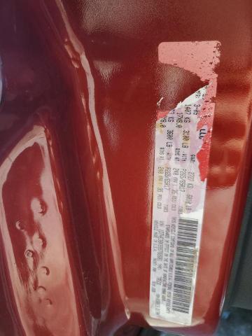 1D7HE38K89S782681 - 2009 DODGE DAKOTA SXT RED photo 12