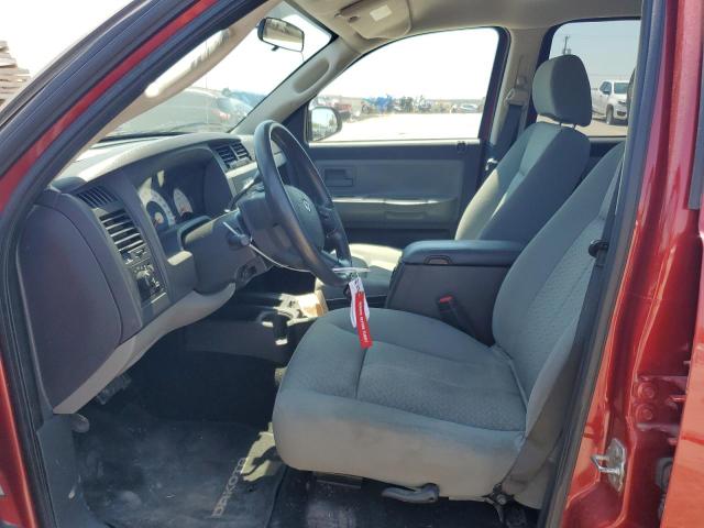 1D7HE38K89S782681 - 2009 DODGE DAKOTA SXT RED photo 7