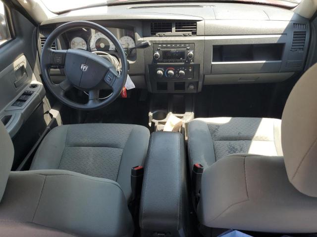 1D7HE38K89S782681 - 2009 DODGE DAKOTA SXT RED photo 8