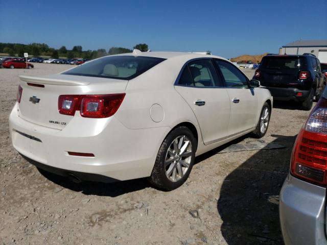 1G11H5SL4EF238366 - 2014 CHEVROLET MALIBU LTZ WHITE photo 3