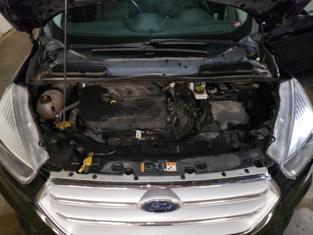 1FMCU9GD2JUB17115 - 2018 FORD ESCAPE SE BLACK photo 12