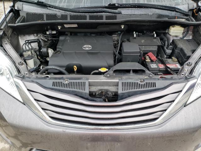 5TDKK3DC9GS740596 - 2016 TOYOTA SIENNA LE 灰色 照片 12