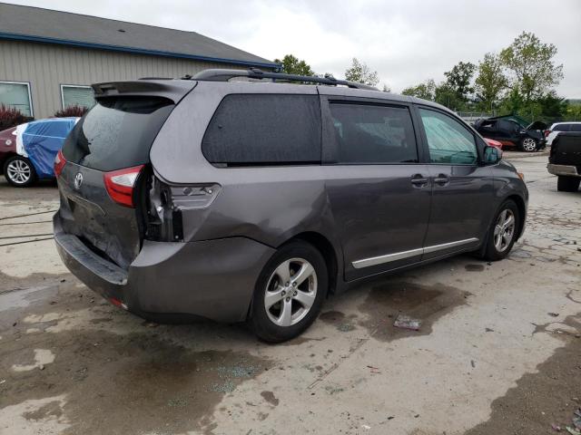 5TDKK3DC9GS740596 - 2016 TOYOTA SIENNA LE 灰色 照片 3