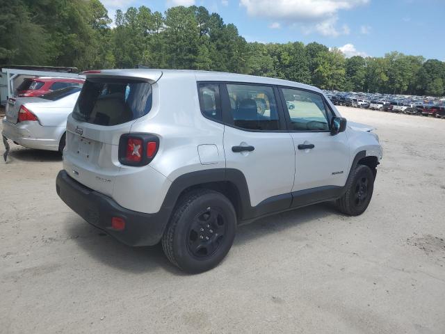 ZACNJDAB5MPN14501 - 2021 JEEP RENEGADE SPORT SILVER photo 3