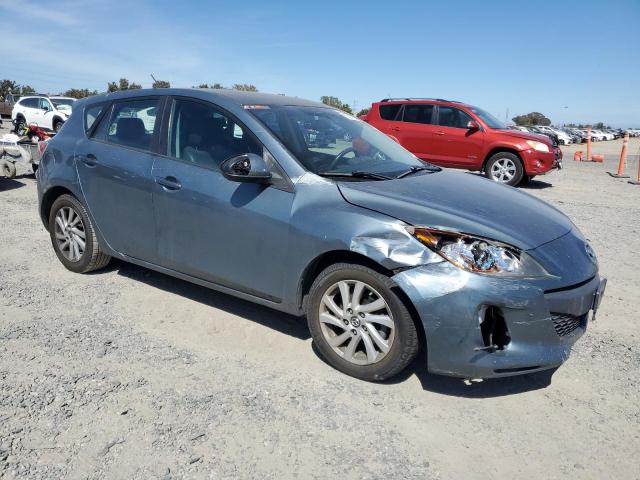 JM1BL1MP5D1785161 - 2013 MAZDA 3 I TURQUOISE photo 4