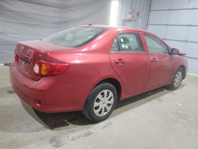 1NXBU40E39Z064907 - 2009 TOYOTA COROLLA BASE 红色 照片 3