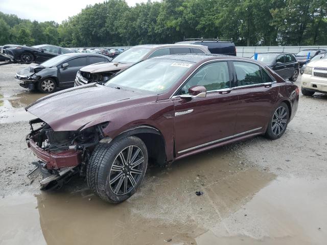 1LN6L9NP0H5612429 - 2017 LINCOLN CONTINENTA RESERVE MAROON photo 1