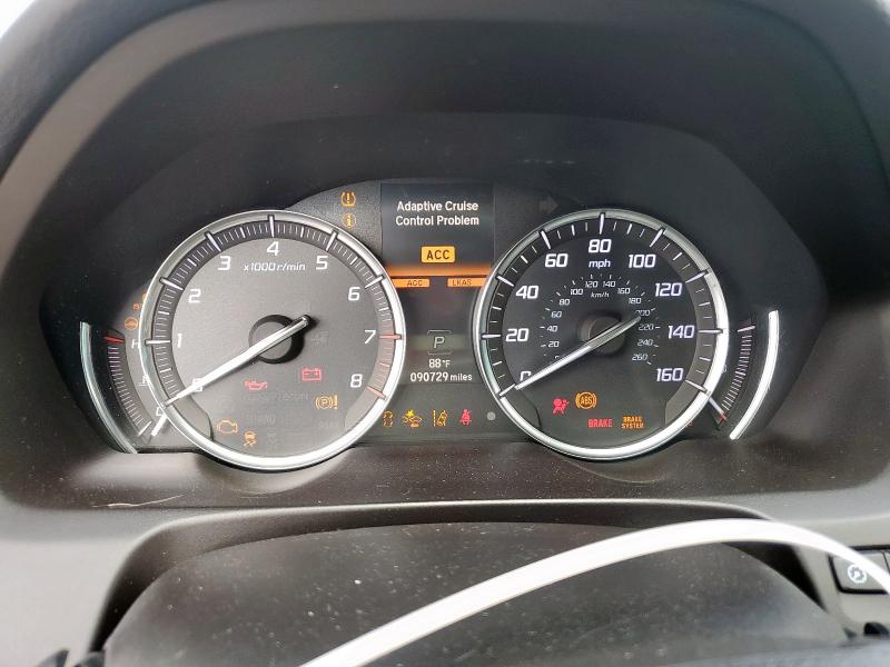 19UUB2F44LA000102 - 2020 ACURA TLX TECHNOLOGY BLACK photo 9