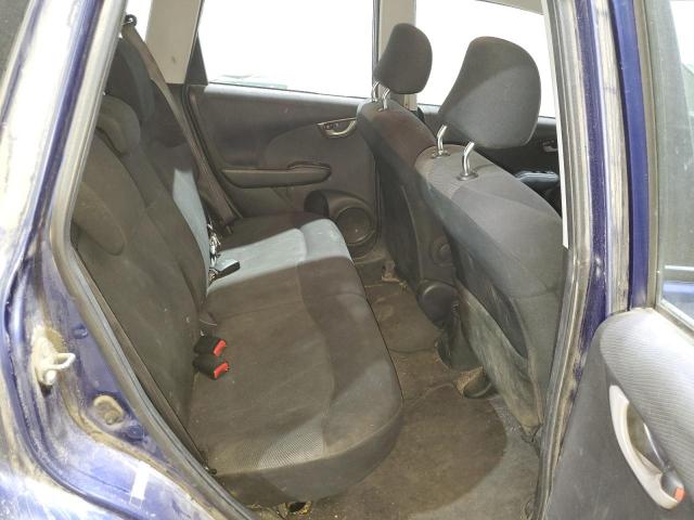JHMGE8H66BC021295 - 2011 HONDA FIT SPORT BLUE photo 10
