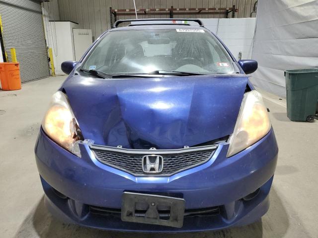 JHMGE8H66BC021295 - 2011 HONDA FIT SPORT BLUE photo 5