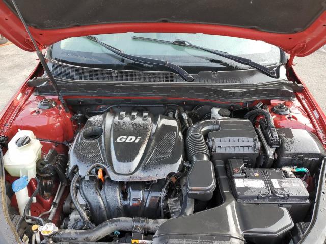 5XXGN4A73EG288749 - 2014 KIA OPTIMA EX RED photo 11