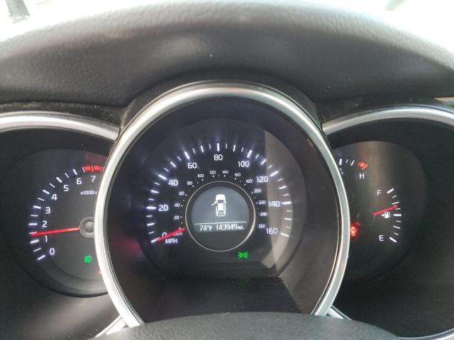 5XXGN4A73EG288749 - 2014 KIA OPTIMA EX RED photo 9