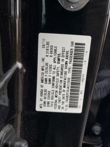 19UUB2F55JA010689 - 2018 ACURA TLX TECH BLACK photo 12