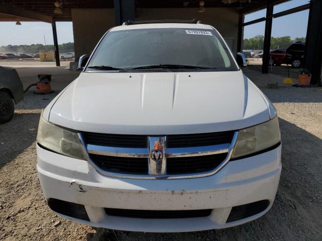 3D4GG57VX9T167610 - 2009 DODGE JOURNEY SXT WHITE photo 5