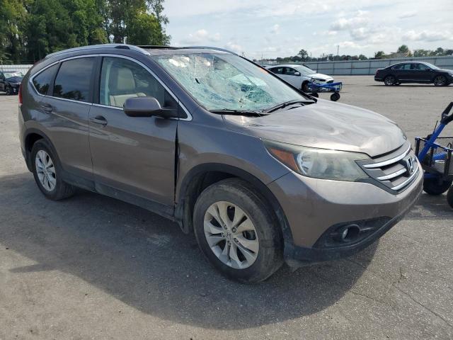 5J6RM3H75DL027224 - 2013 HONDA CR-V EXL TAN photo 4