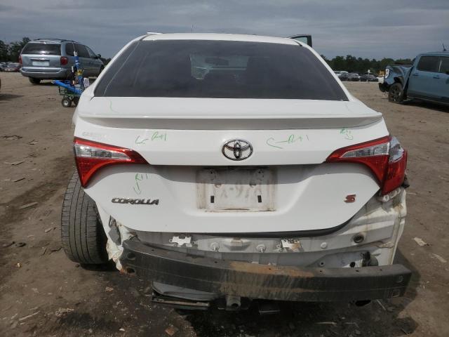 2T1BURHE6GC714698 - 2016 TOYOTA COROLLA L WHITE photo 6