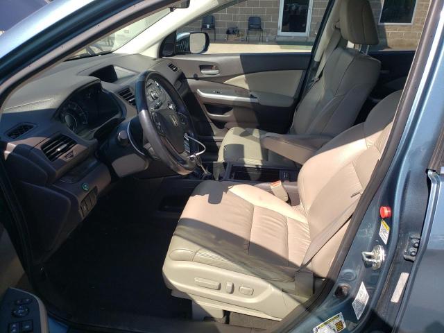 5J6RM4H77DL013296 - 2013 HONDA CR-V EXL 蓝色 照片 7