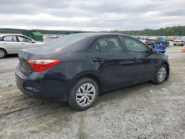 5YFBURHE9KP929405 - 2019 TOYOTA COROLLA L BLACK photo 3