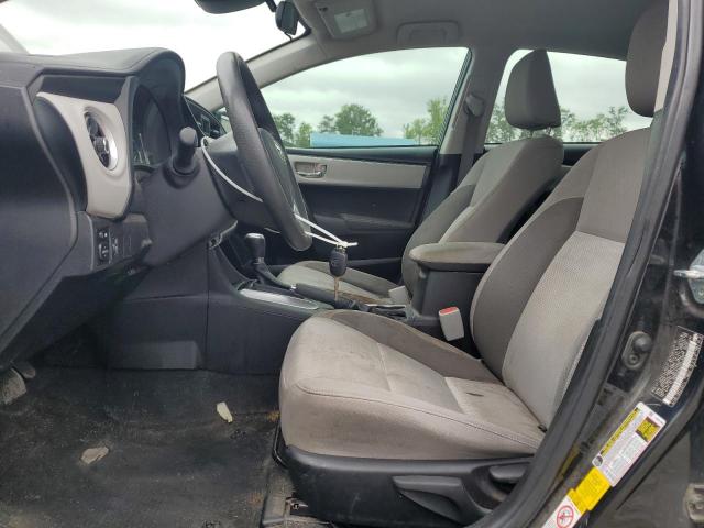 5YFBURHE9KP929405 - 2019 TOYOTA COROLLA L BLACK photo 7