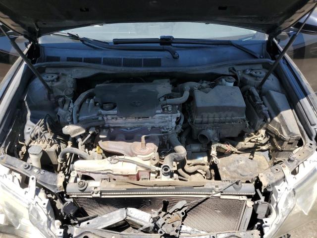 4T4BF1FK2CR161941 - 2012 TOYOTA CAMRY BASE أسود صورة 11